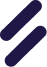 Abstract diagonal pill-shaped logo mark in dark purple